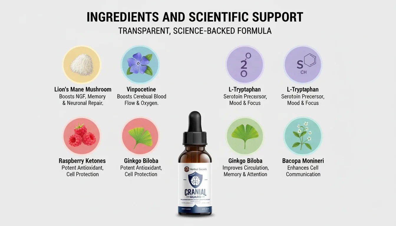 Cranial Guard Ingredients
