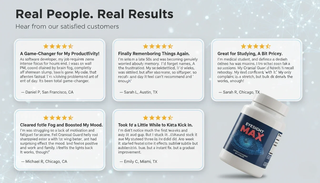 Eyesight Max Reviews and Feedback