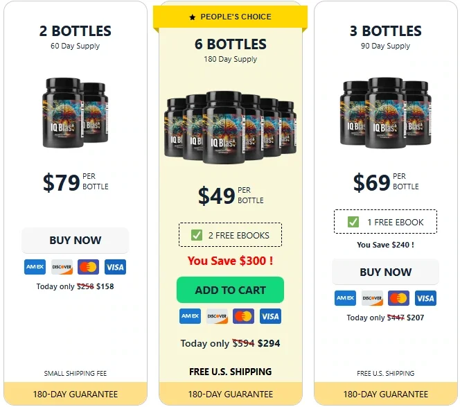 IQ Blast Pro pricing