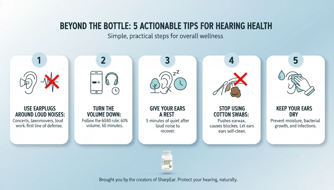Actionable Tips for Hearing Health