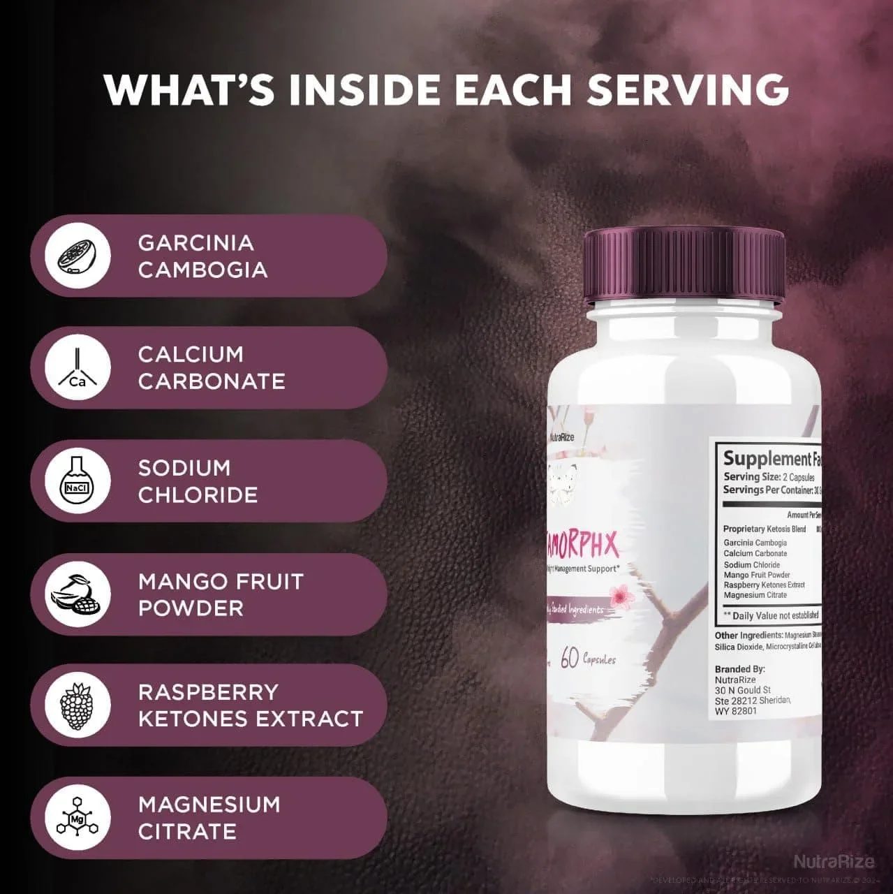 Metamorphx Ingredients